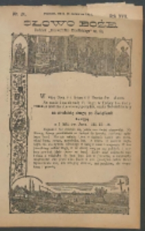 Słowo Boże: dodatek do Przewodnika Katolickiego R.19. 1914 Nr.24