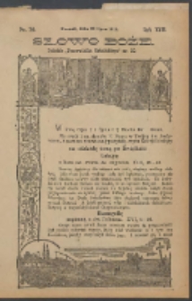 Słowo Boże: dodatek do Przewodnika Katolickiego R.19. 1914 Nr.30