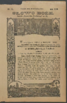 Słowo Boże: dodatek do Przewodnika Katolickiego R.19. 1914 Nr.37
