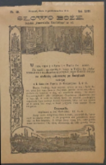 Słowo Boże: dodatek do Przewodnika Katolickiego R.19. 1914 Nr.40