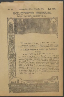 Słowo Boże: dodatek do Przewodnika Katolickiego R.17. 1914 Nr.43