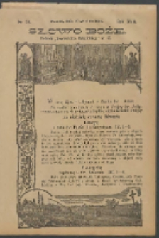 Słowo Boże: dodatek do Przewodnika Katolickiego R.19. 1914 Nr.51