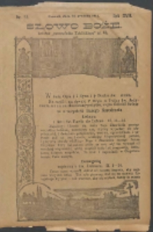 Słowo Boże: dodatek do Przewodnika Katolickiego R.17. 1914 Nr.52
