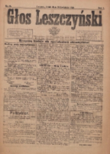 Głos Leszczyński 1920.04.28 R.1 Nr48