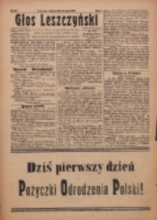Głos Leszczyński 1920.05.11 R.1 Nr57