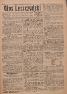 Głos Leszczyński 1920.05.22 R.1 Nr66