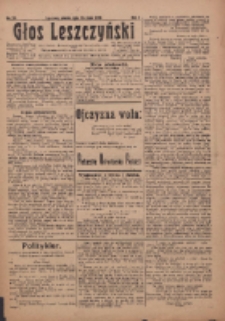 Głos Leszczyński 1920.05.28 R.1 Nr70