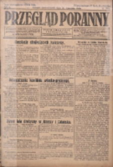 Przegląd Poranny: pismo niezależne i bezpartyjne 1923.09.10 R.3 Nr249