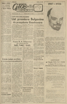 Głos Wielkopolski. 1956.11.07 R.12 nr267 Wyd.AB