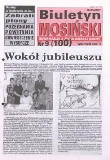 Biuletyn Mosiński 2001.09 Nr9(100)