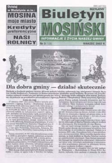 Biuletyn Mosiński 2002.03 Nr3(106)