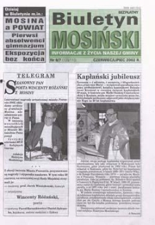 Biuletyn Mosiński 2002.06/07 Nr6/7(109/110)