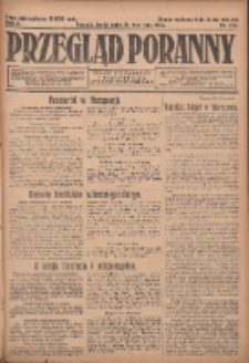 Przegląd Poranny: pismo niezależne i bezpartyjne 1923.09.19 R.3 Nr258