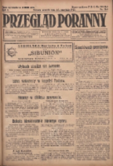 Przegląd Poranny: pismo niezależne i bezpartyjne 1923.09.25 R.3 Nr264