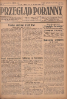 Przegląd Poranny: pismo niezależne i bezpartyjne 1923.10.06 R.3 Nr275
