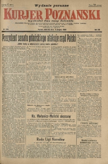 Kurier Poznański 1935.08.04 R.30 nr 354
