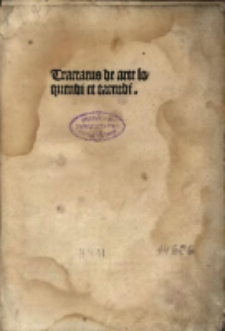 De arte loquendi et tacendi.