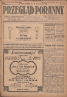 Przegląd Poranny: pismo niezależne i bezpartyjne 1923.10.21 R.3 Nr290
