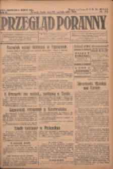 Przegląd Poranny: pismo niezależne i bezpartyjne 1923.10.24 R.3 Nr293