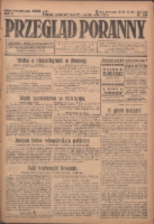 Przegląd Poranny: pismo niezależne i bezpartyjne 1923.10.25 R.3 Nr294