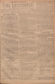 Głos Leszczyński 1921.11.22 R.2 Nr268