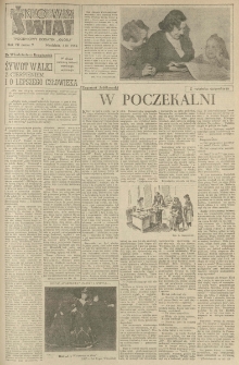 Nowy Świat. Tygodniowy dodatek Głosu Wielkopolskiego. 1956.03.04 R.7 nr9