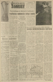 Nowy Świat. Tygodniowy dodatek Głosu Wielkopolskiego. 1956.03.25 R.7 nr12