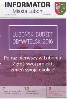 Informator Miasta Luboń 2016.04 Nr4(196)