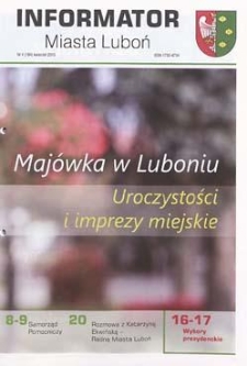 Informator Miasta Luboń 2015.04 Nr4(184)