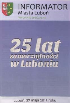 Informator Miasta Luboń 2015.05.27 Wydanie specjalne