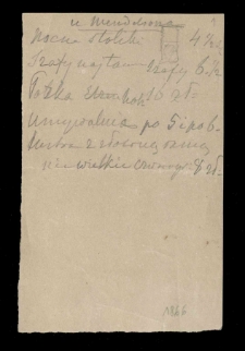 Różne Celestyny Działyńskiej: rachunki osob. wyciągi, notatki, rysunki, rachunki z podróży, dot. wypraw córki, z nauczycielami, przepisy gospodarskie, zestawienia posiłków etc.