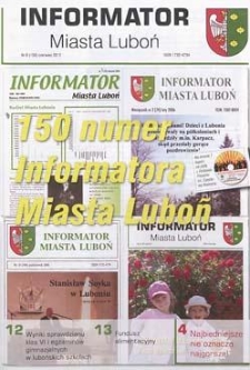 Informator Miasta Luboń 2012.06 Nr6(150)