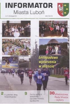 Informator Miasta Luboń 2012.11 Nr11(155)