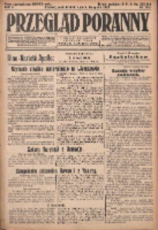 Przegląd Poranny: pismo niezależne i bezpartyjne 1923.11.05 R.3 Nr305
