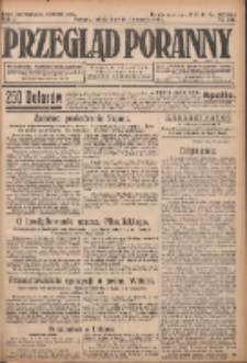Przegląd Poranny: pismo niezależne i bezpartyjne 1923.11.10 R.3 Nr310