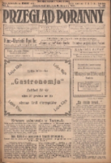 Przegląd Poranny: pismo niezależne i bezpartyjne 1923.11.11 R.3 Nr311