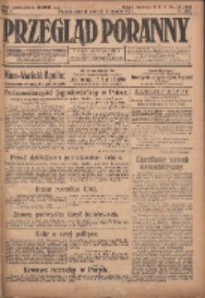 Przegląd Poranny: pismo niezależne i bezpartyjne 1923.11.13 R.3 Nr313