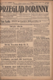 Przegląd Poranny: pismo niezależne i bezpartyjne 1923.11.20 R.3 Nr320