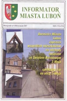 Informator Miasta Luboń 2007.04 Nr4(88)