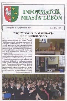 Informator Miasta Luboń 2007.09 Nr9(93)