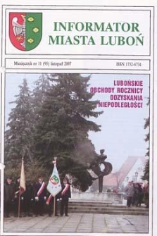 Informator Miasta Luboń 2007.11 Nr11(95)