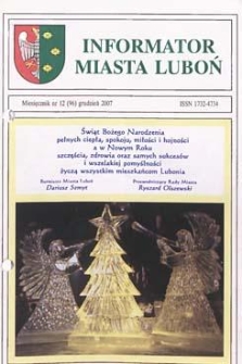 Informator Miasta Luboń 2007.12 Nr12(96)