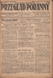 Przegląd Poranny: pismo niezależne i bezpartyjne 1923.11.23 R.3 Nr323