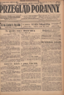 Przegląd Poranny: pismo niezależne i bezpartyjne 1923.11.25 R.3 Nr325