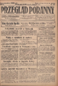 Przegląd Poranny: pismo niezależne i bezpartyjne 1923.11.26 R.3 Nr326