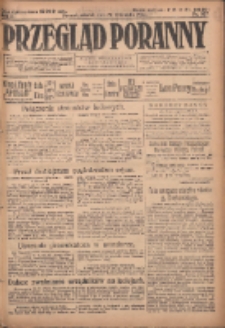 Przegląd Poranny: pismo niezależne i bezpartyjne 1923.11.27 R.3 Nr327