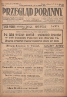 Przegląd Poranny: pismo niezależne i bezpartyjne 1923.12.03 R.3 Nr333