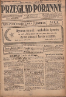 Przegląd Poranny: pismo niezależne i bezpartyjne 1923.12.05 R.3 Nr335