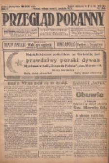 Przegląd Poranny: pismo niezależne i bezpartyjne 1923.12.15 R.3 Nr344
