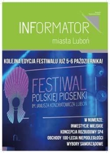 Informator Miasta Luboń 2018.10 Nr8